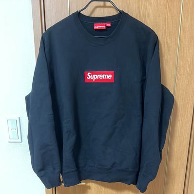 Supreme Box Logo Crewneck "Black" (22FW)