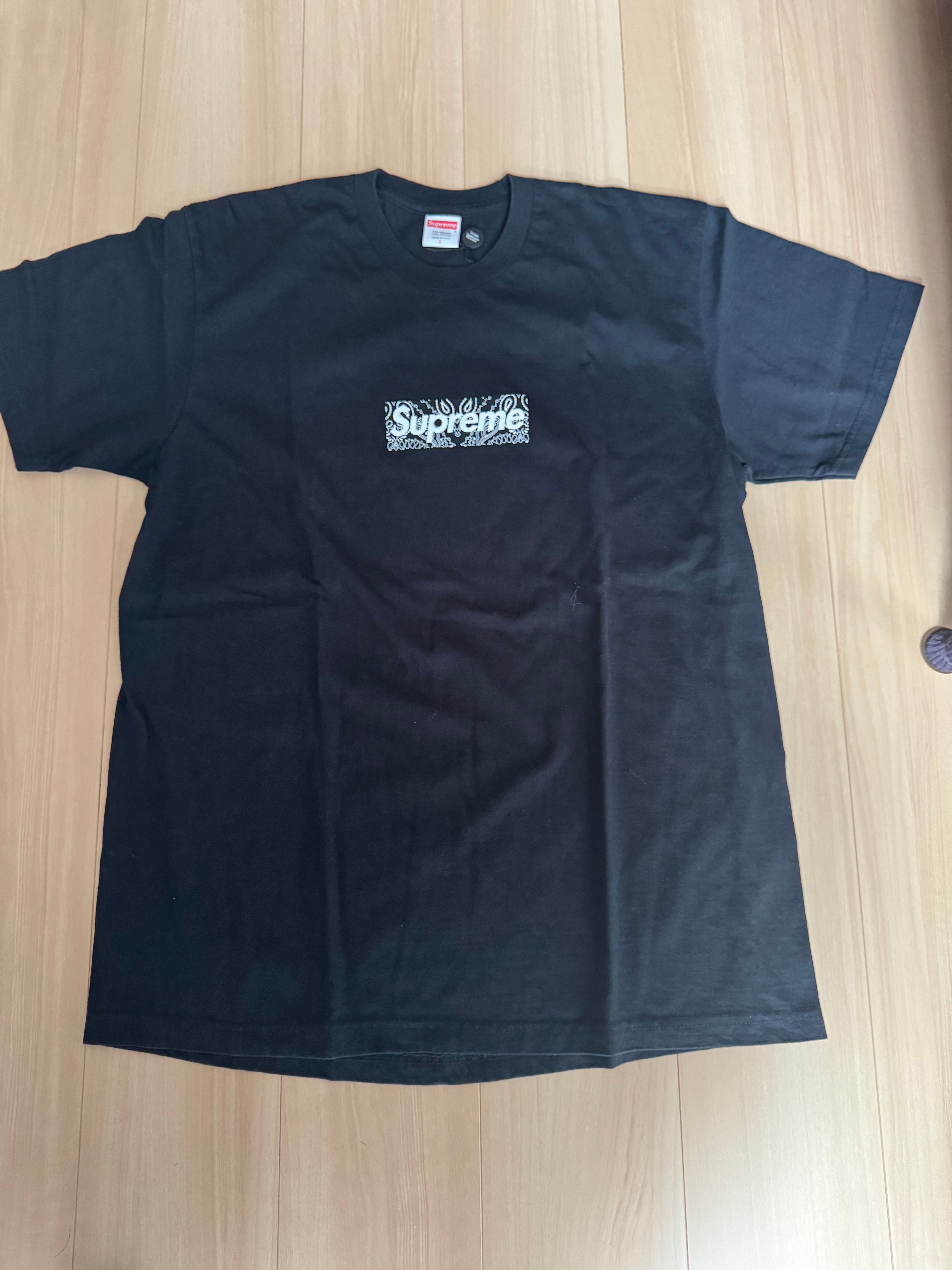 Supreme Bandana Box Logo Tee "Black"