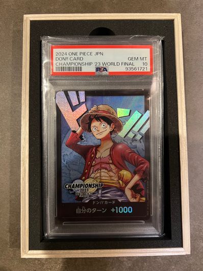ドン!!カード : モンキー・D・ルフィ (プロモーションカード「チャンピオンシップ2023 ワールドファイナル記念品」)