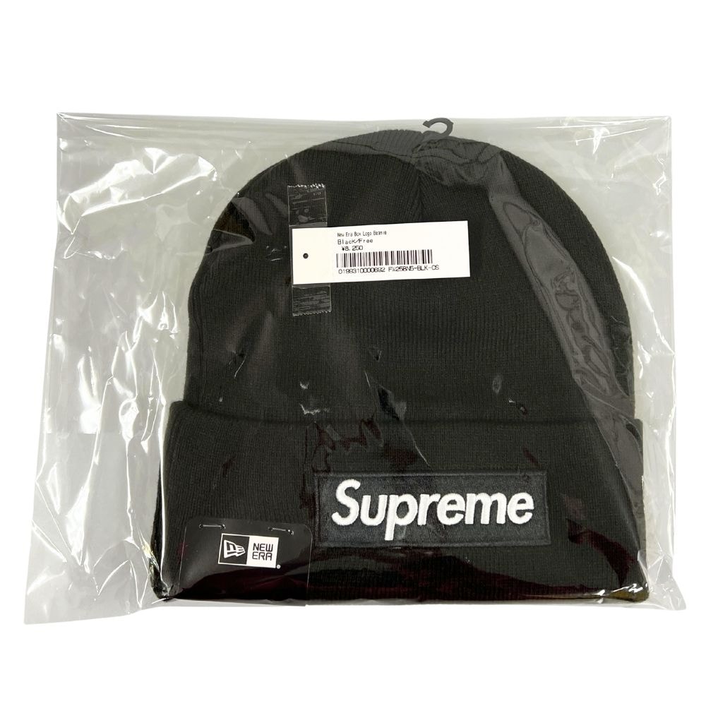 SUPREME シュプリーム × New Era 25AW Box Logo Beanie ニットキャップ 45113
