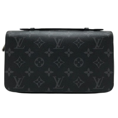 ルイヴィトン LOUIS VUITTON ジッピーXL M61698 トラベルケース セカンドバッグ クラッチバッグ ラウンドファスナー 長財布 モノグラムエクリプスキャンバス ブラック