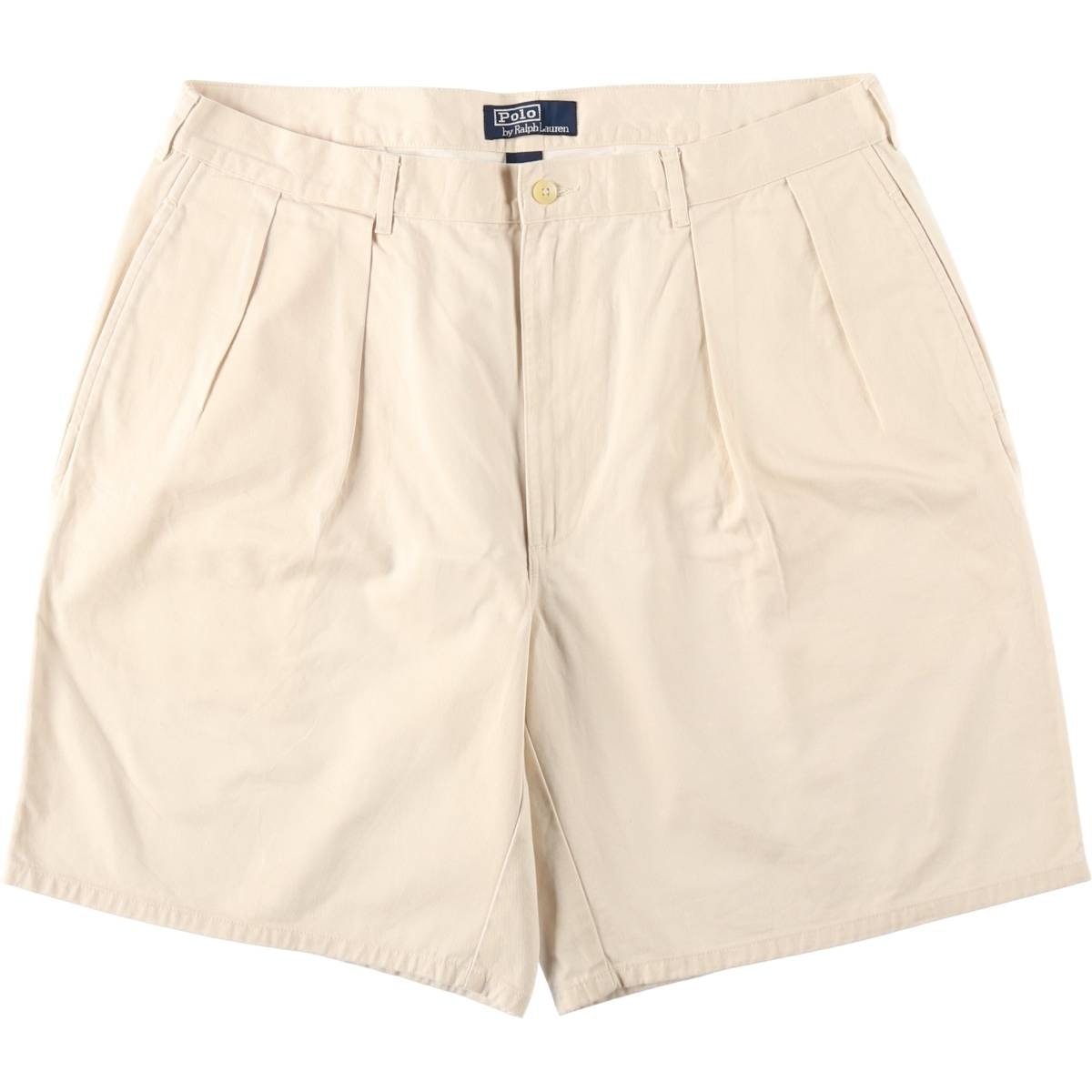 古着 ラルフローレン Ralph Lauren POLO by Ralph Lauren ツータック チノショーツ ショートパンツ メンズw37相当/eaa653486