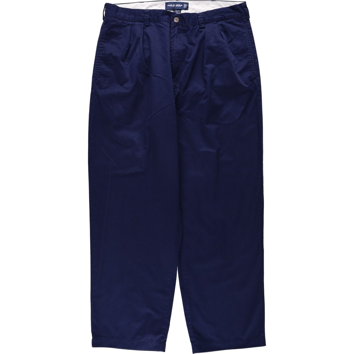 古着 ラルフローレン Ralph Lauren POLO by Ralph Lauren CLASSIC GOLF PANT ツータック チノパンツ メンズw36相当/eaa682549