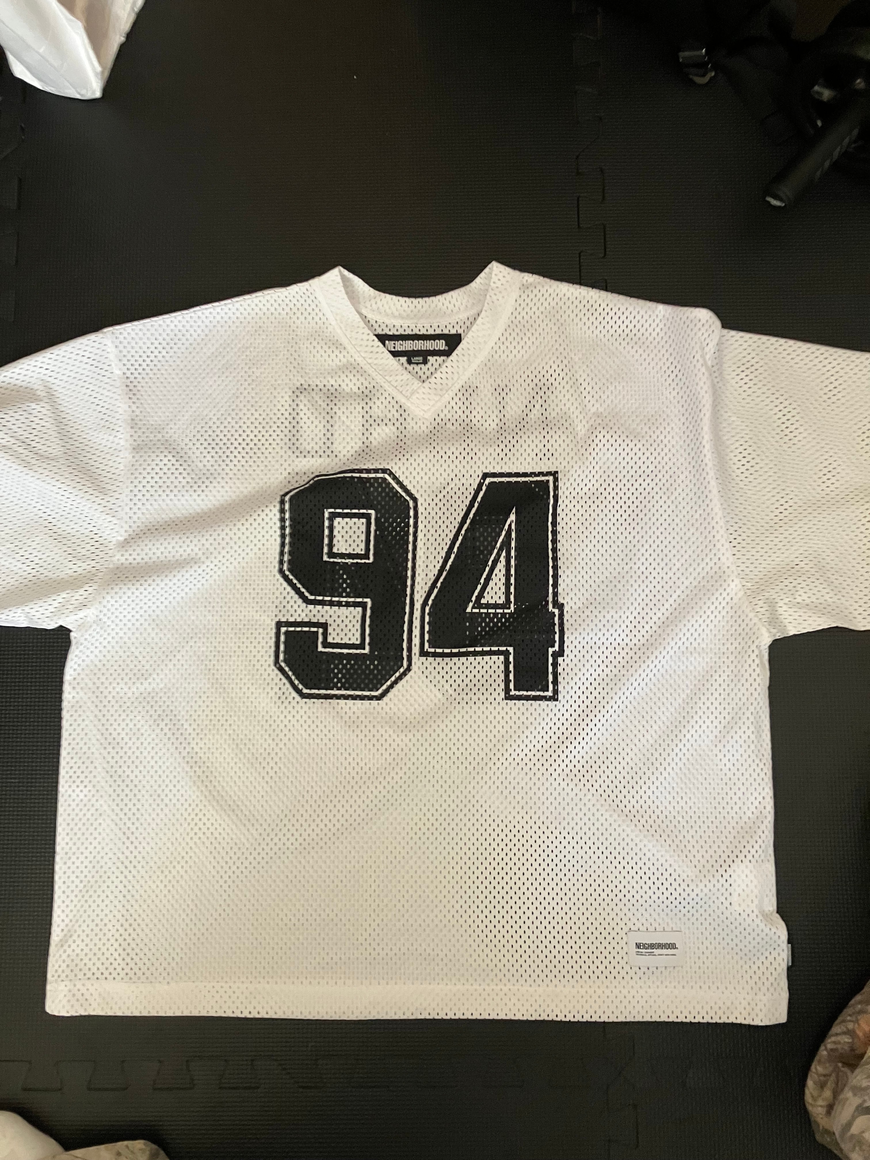 NEIGHBORHOOD Hockey V-Neck SS "White"