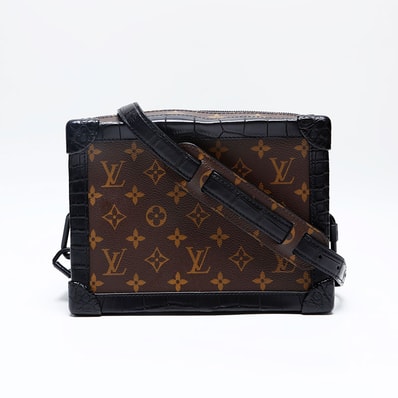 ヴィトン LV モノグラム ソフトトランク ショルダーバッグ【中古】