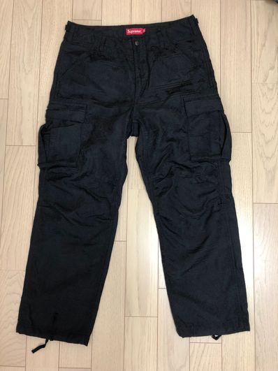 Supreme Floral Tapestry Cargo Pant "Black"
