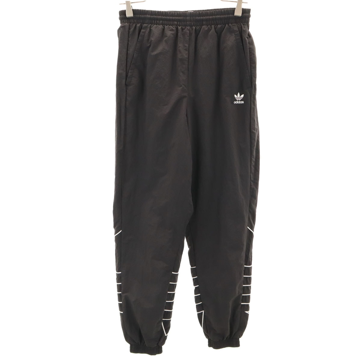 adidas Originals アディダスオリジナルス トレフォイルロゴ ウインド ジョガーパンツ M ブラック