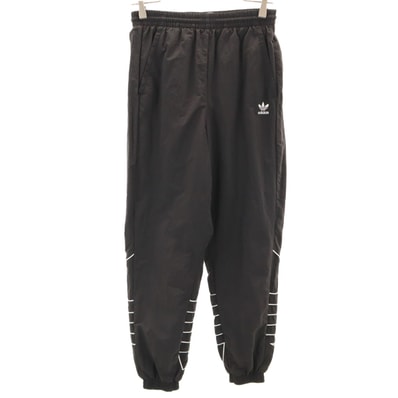 adidas Originals アディダスオリジナルス トレフォイルロゴ ウインド ジョガーパンツ M ブラック