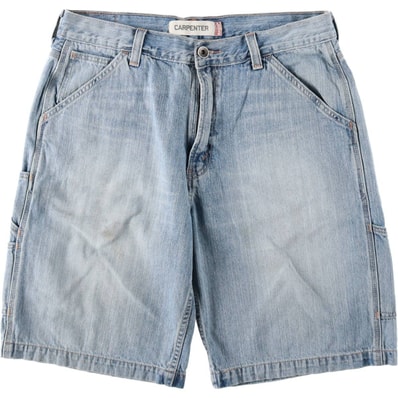古着 リーバイス Levi's CARPENTER デニムショーツ ハーフパンツ ジョーツ メンズw36相当/eaa620230