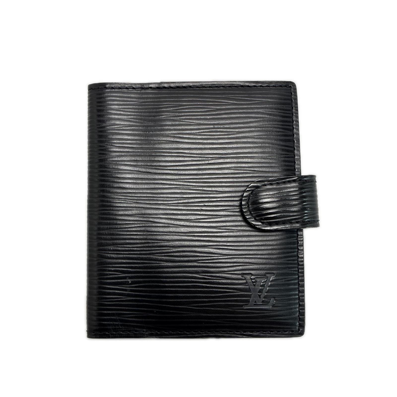 LOUIS VUITTON ルイヴィトン エピ ポルトビエ コンパクト M63552 ノワール 2つ折り財布
