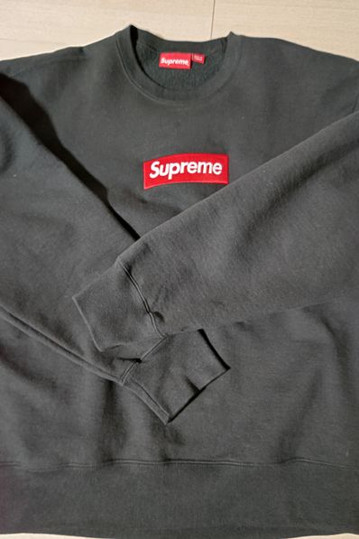 Supreme Box Logo Crewneck "Black" (22FW)