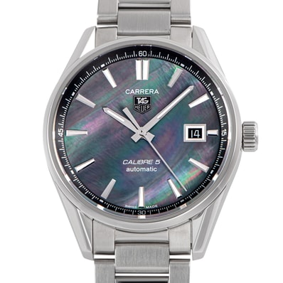 TAG HEUER タグホイヤー カレラ キャリバー5 WAR211F.BA0782 ブラックシェル 日本限定500本 ステンレススチール【中古】