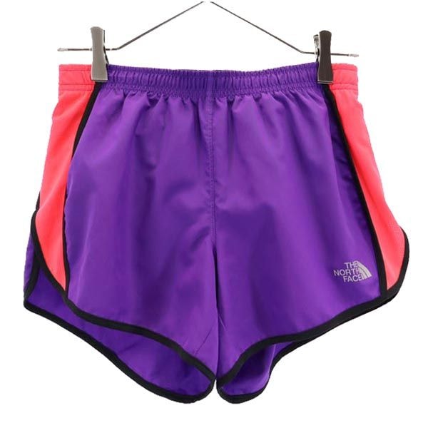 THE NORTH FACE ノースフェイス NBW01371 パンツ S 紫×ピンク ショート ジョギング