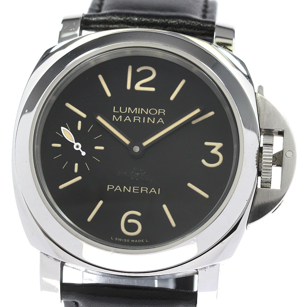 パネライ ルミノールマリーナ アッチャイオ PAM00432 メンズ 【中古】