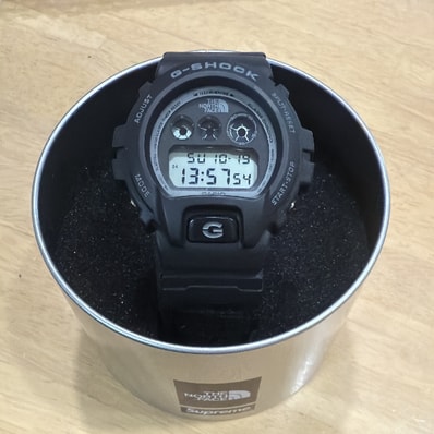 Supreme x The North Face G-SHOCK Watch "Black"