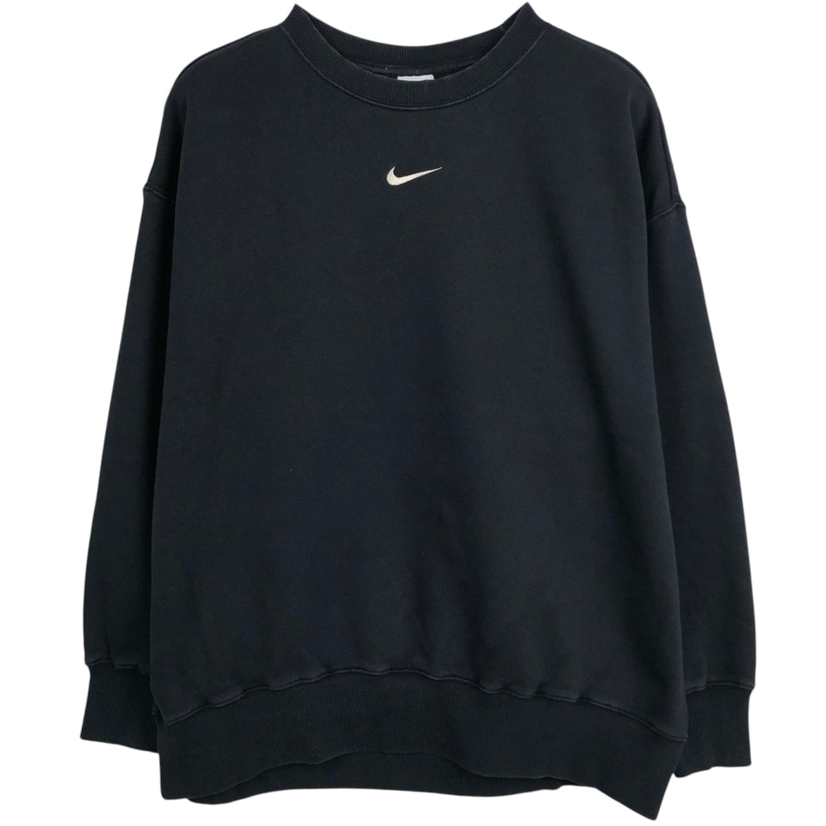 古着 ナイキ NIKE センターロゴ ワンポイントロゴスウェットシャツ トレーナー メンズL相当/eaa671792