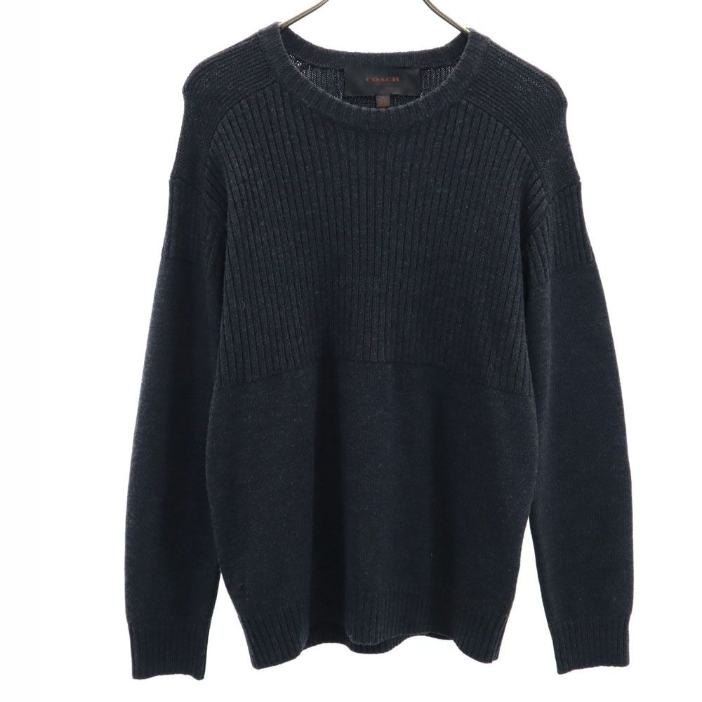COACH 長袖 エルボーパッチ セーター