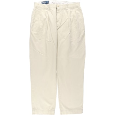 古着 ラルフローレン Ralph Lauren POLO by Ralph Lauren ETHAN PANT ツータック チノパンツ メンズw34相当/eaa663462