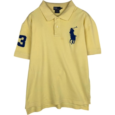 古着 ラルフローレン Ralph Lauren POLO by Ralph Lauren ビッグポニー 半袖 ポロシャツ メンズS相当/eaa635109