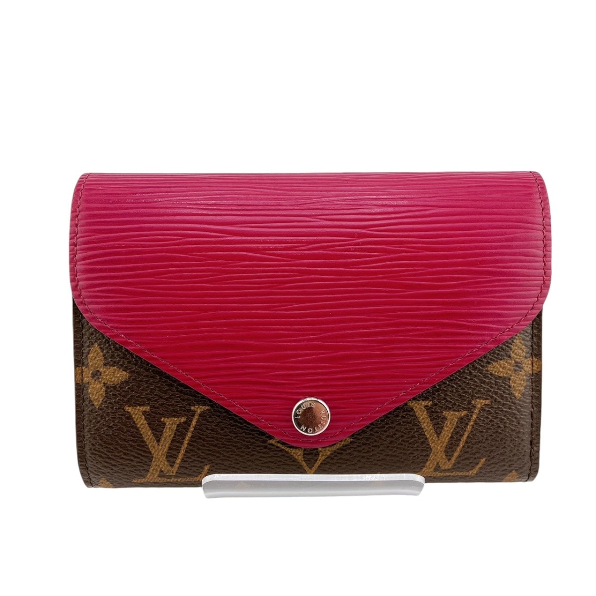 ルイヴィトン LOUIS VUITTON 小銭入れ付き M60494 モノグラム 三つ折り財布