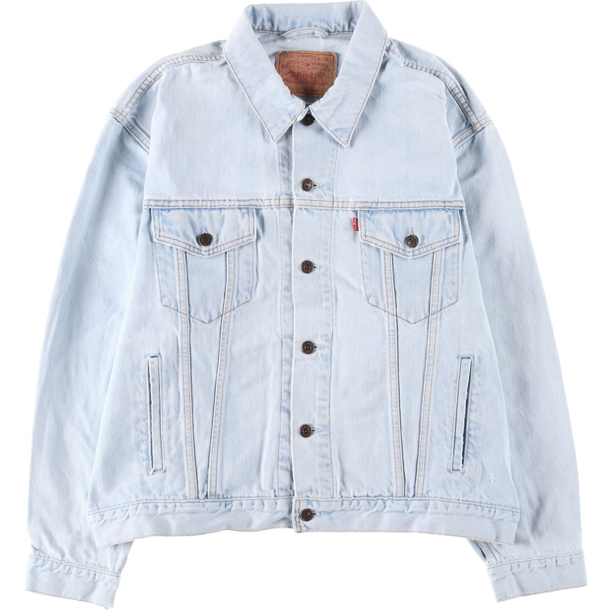 古着 90年代 リーバイス Levi's 70503 02 ユーロモデル デニムジャケット Gジャン スペイン製 メンズXXL相当 ヴィンテージ/eaa634676