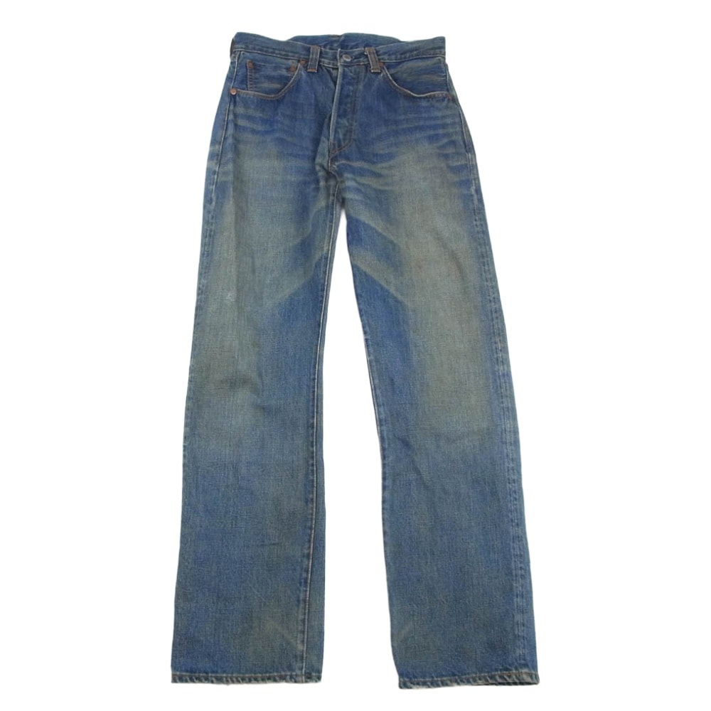 Levi's リーバイス デニムパンツ USA製 バレンシア工場 501XX 1947年復刻モデル バレンシア工場 ボタン裏555 インディゴブルー系【中古】