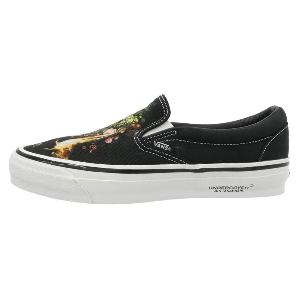 UNDERCOVER アンダーカバー VANS バンズ 26AW VN000Z0ZBLK × OTW by Vans Classic Slip-On Black White バンズ クラシック スリッポン ブラック系 27cm【新古品】【未使用】【中古】