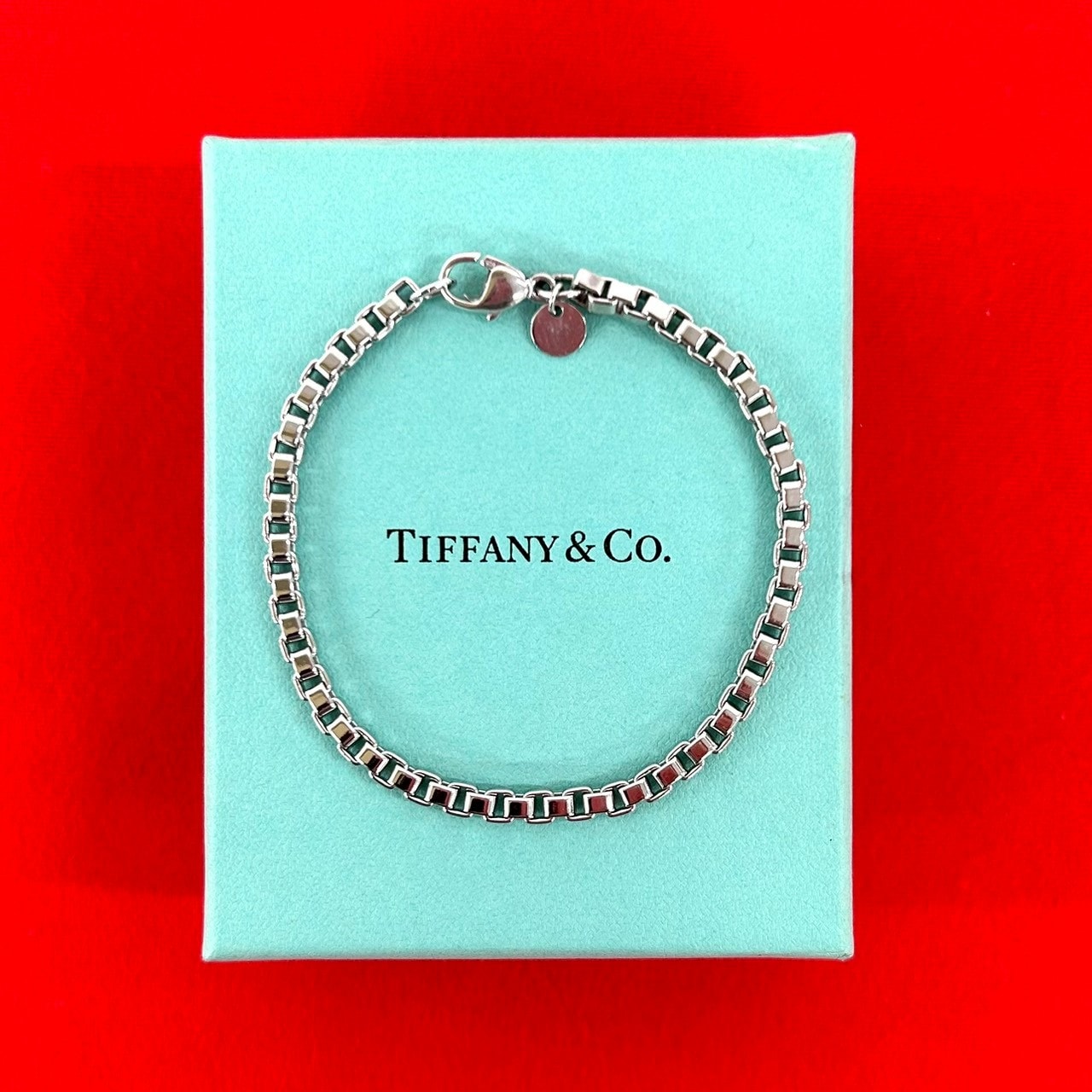 TIFFANY&Co. ティファニー ベネチアン シルバー925 ブレスレット シルバー
35641
