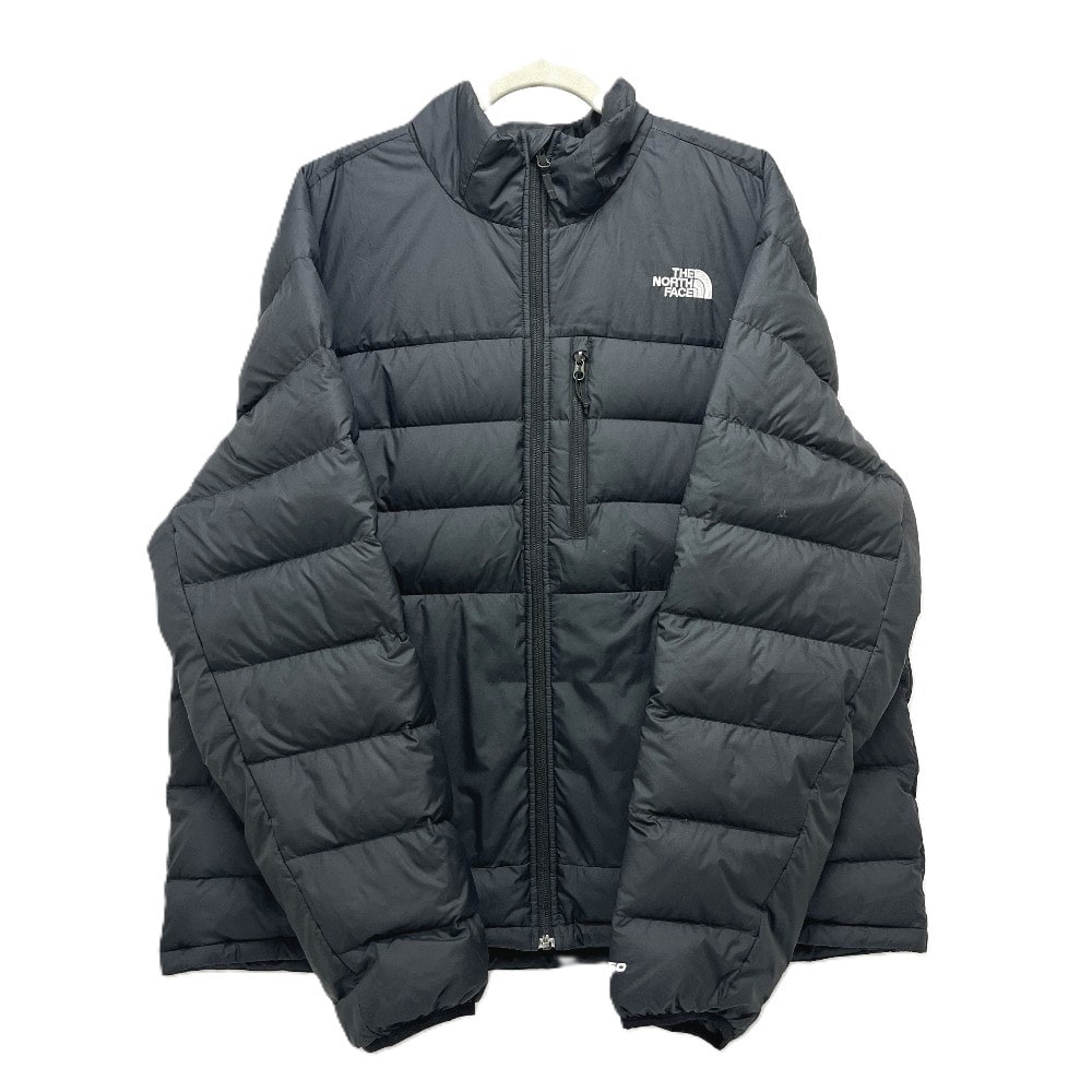 ザ・ノースフェイス THE NORTH FACE ロゴ アウター アパレル ダウン ダウンジャケット ナイロン ブラック