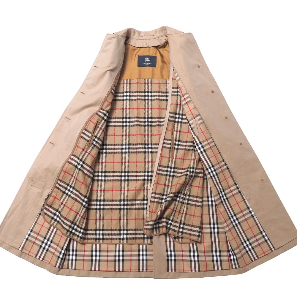 B (目立った傷や汚れなし)】BURBERRY バーバリー ステンカラーコート