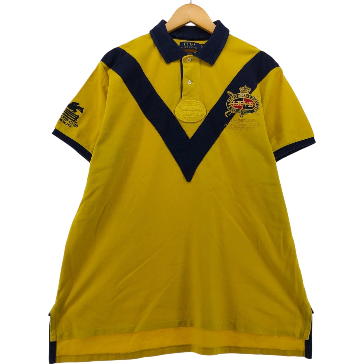 古着 ラルフローレン Ralph Lauren POLO RALPH LAUREN CUSTOM FIT 半袖 ポロシャツ メンズXL相当/eaa564371