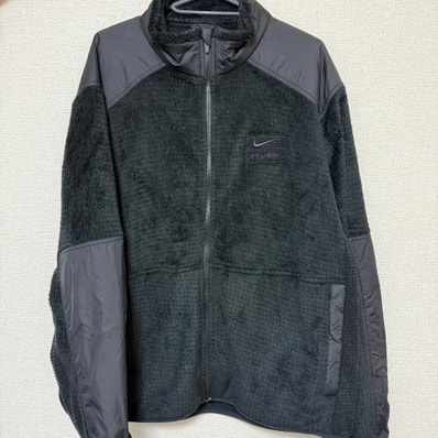 Stussy x Nike Full Zip Fleece (US Size) "Black" HQ8524-010