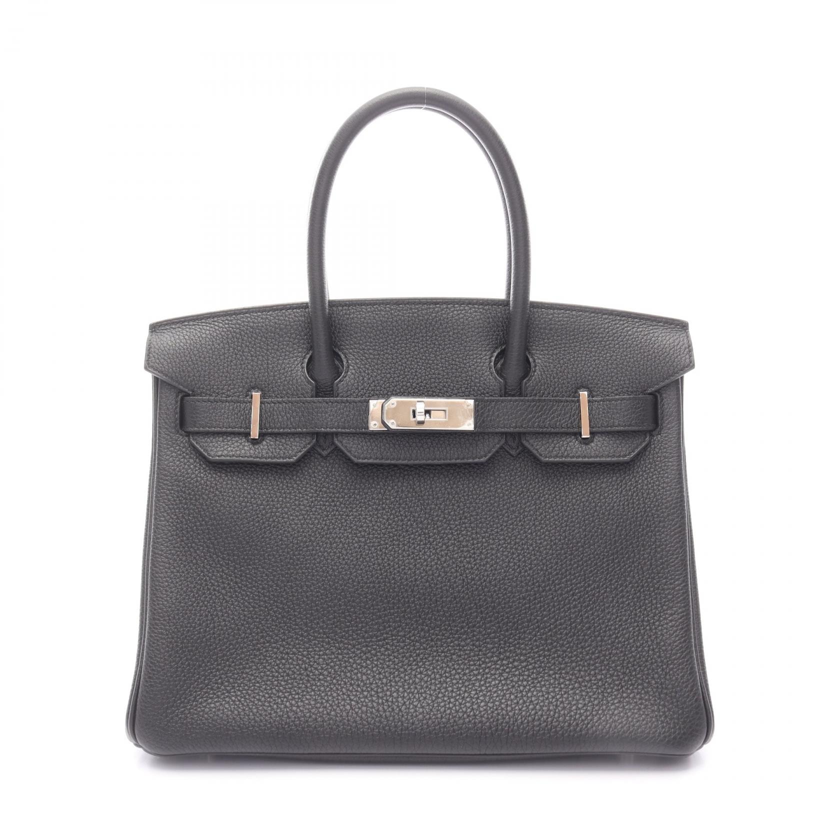 エルメス HERMES バーキン30 ハンドバッグ バッグ レザー トゴ X刻印(2016年製造) レディース ブラック系 【中古】