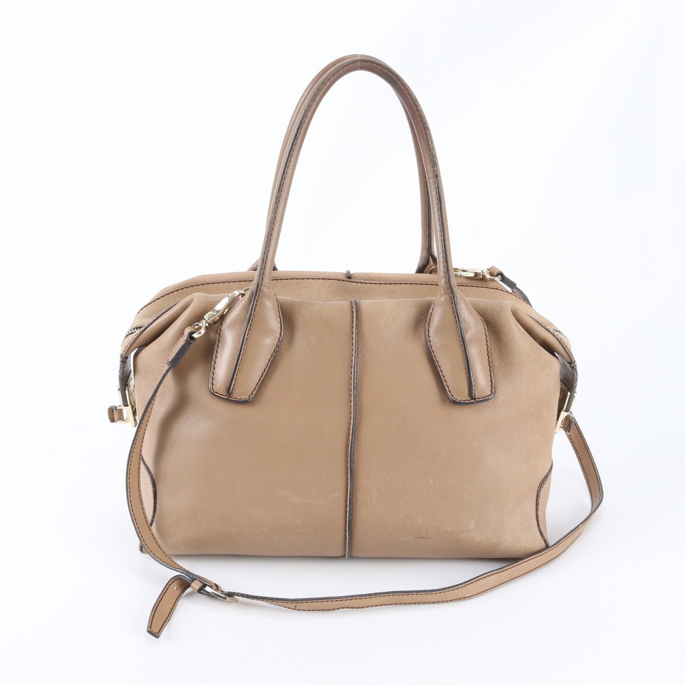 ■美品 トッズDスタイリング ショルダーバッグ レザー