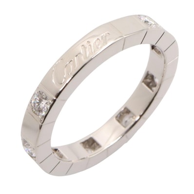カルティエ CARTIER ラニエール ダイヤ リング リング・指輪 ジュエリー K18WG(ホワイトゴールド) ダイヤモンド レディース シルバー系 / クリア系 【中古】