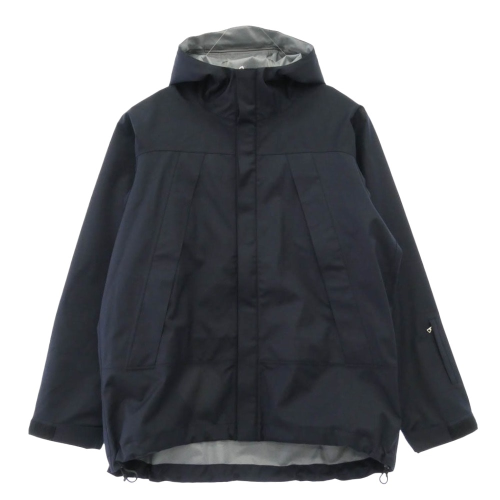 SOPHNET. ソフネット 25AW SPNT-252014 3LAYER WOOL MOUNTAIN JACKET トリプルレイヤー ウール ダブルジップ マウンテンジャケット ネイビー ネイビー系 2【新古品】【未使用】【中古】