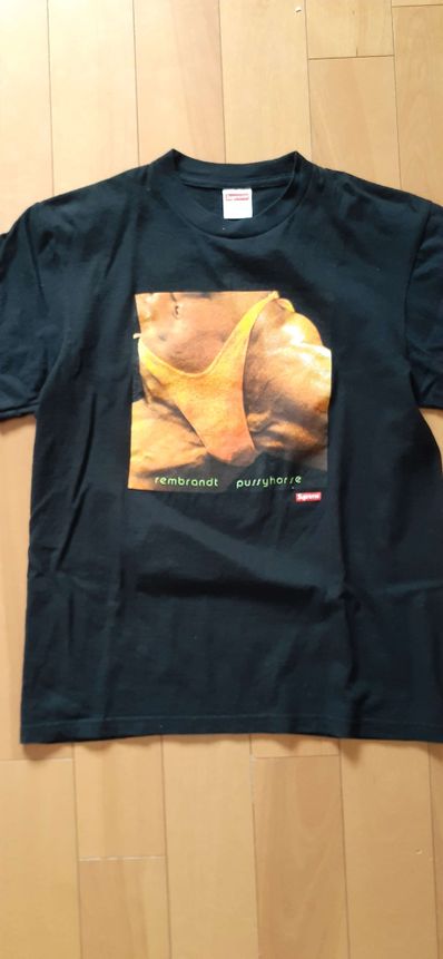 Supreme / Butthole Surfers Rembrandt Pussyhorse Tee "Black"