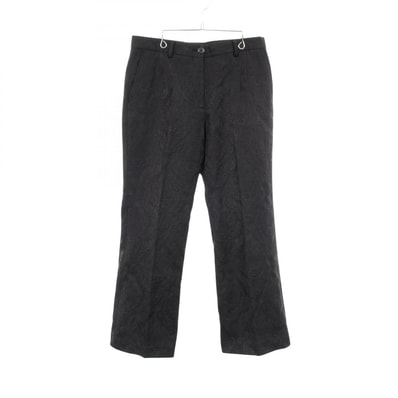 ドリスヴァンノッテン DRIES VAN NOTEN 花柄 パンツ 衣料品 ボトムス ウール ポリエステル メンズ ブラック系 【中古】