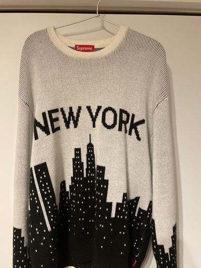 Supreme New York Sweater "White"
