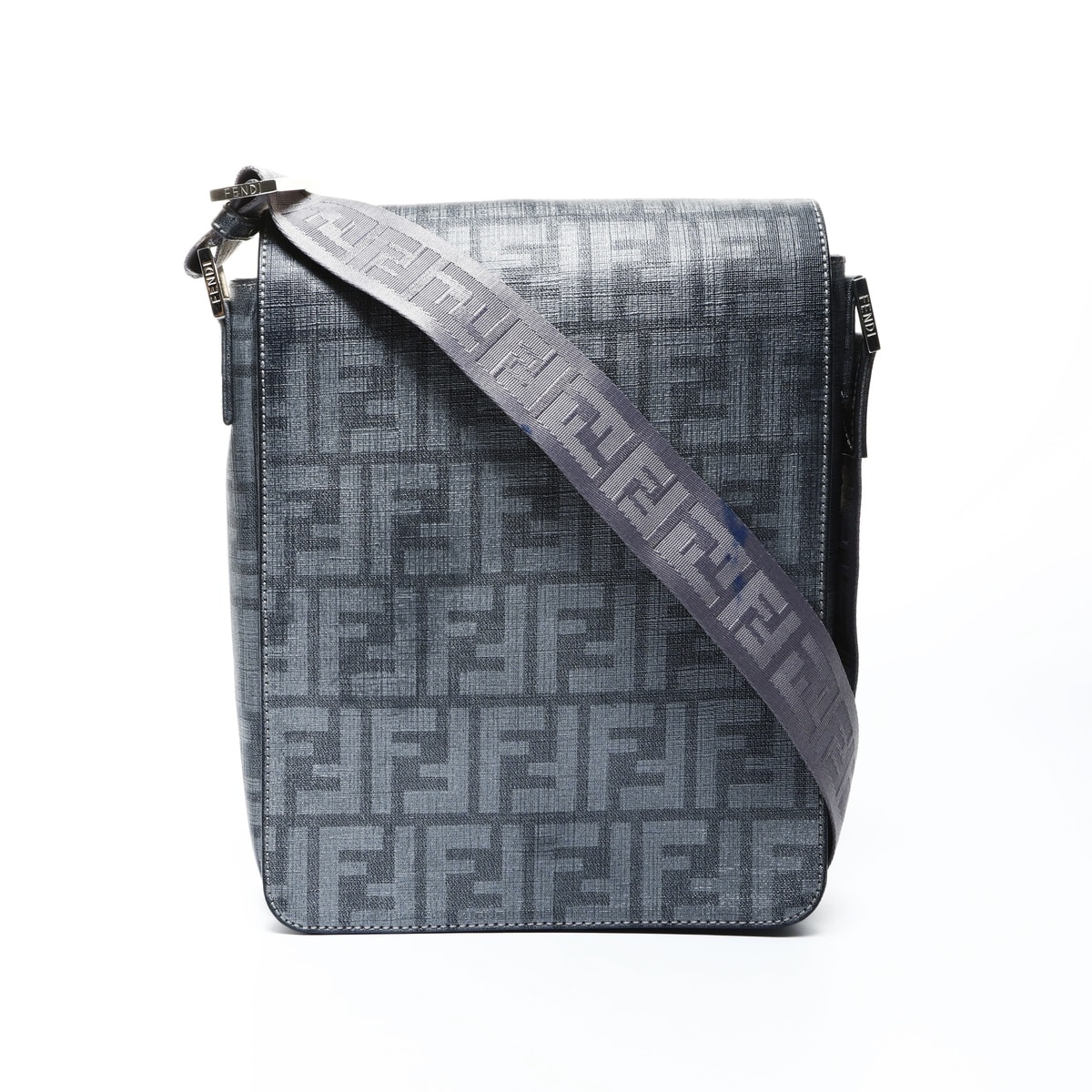 フェンディ FENDI ズッカ PVC ショルダーバッグ【中古】