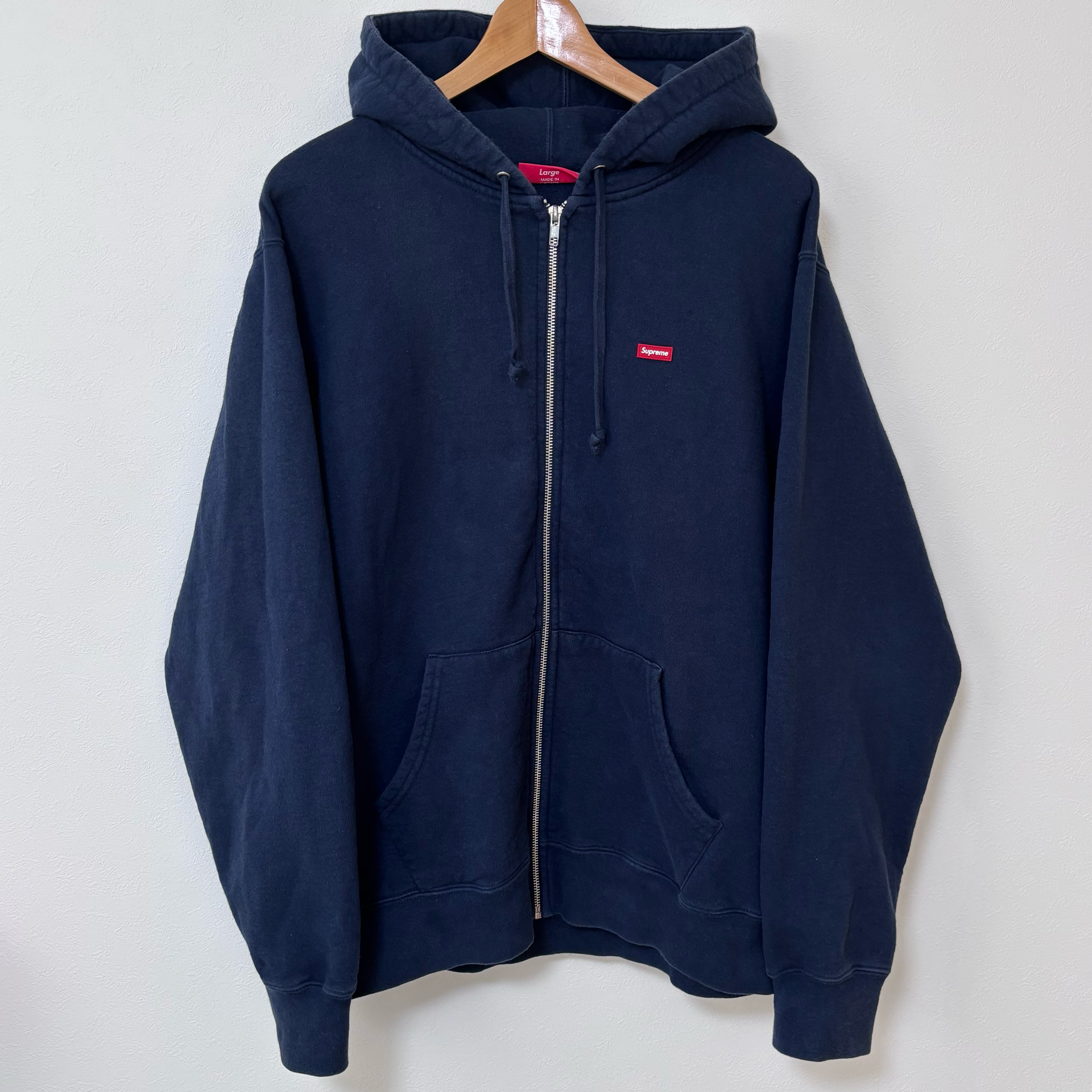 Supreme Small Box Zip Up Hooded Sweatshirt スモールボックス ジップアップ パーカー L シュプリーム