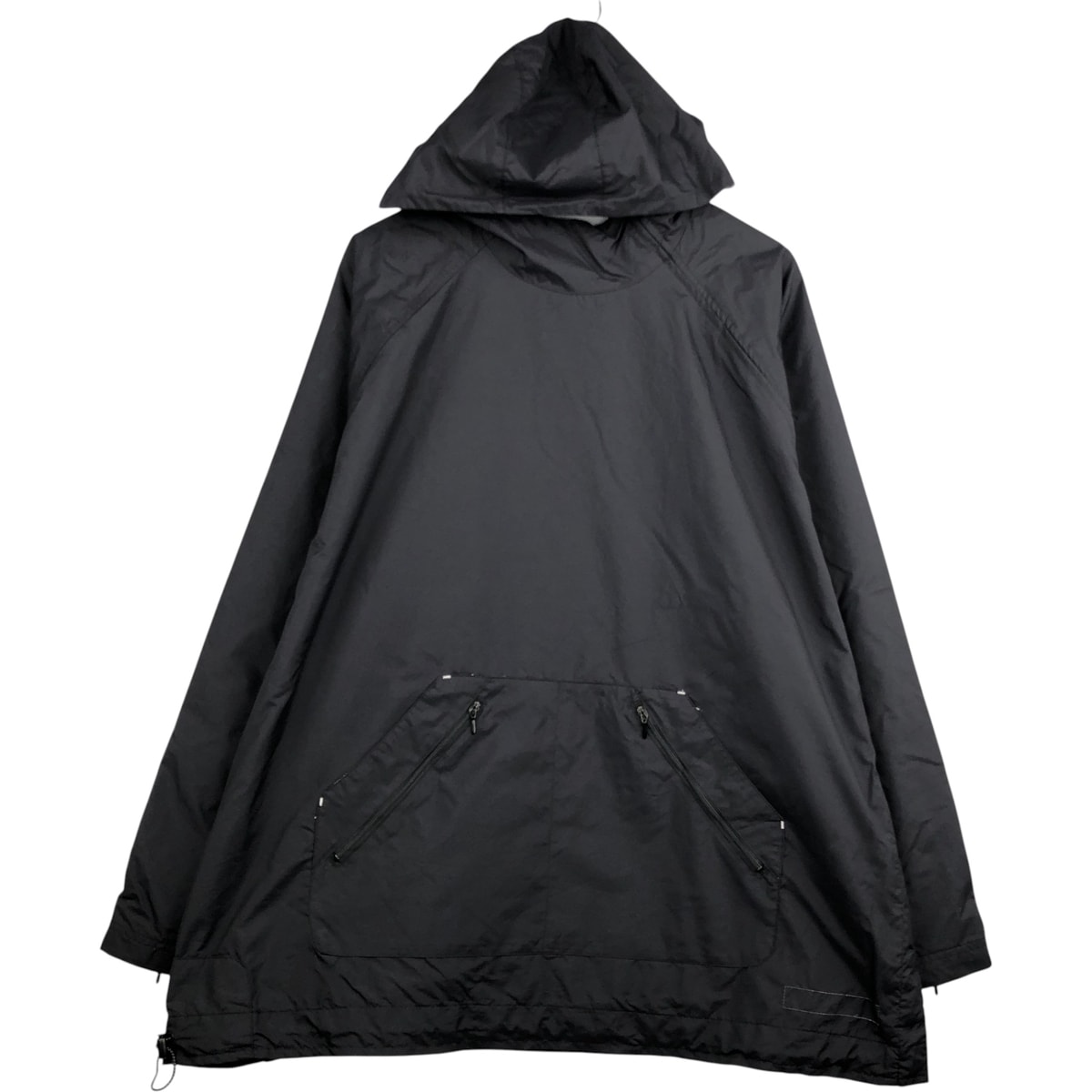 古着 00年代 ナイキ NIKE ハーフジップ フード付き ナイロンプルオーバー メンズXL相当/eaa594024