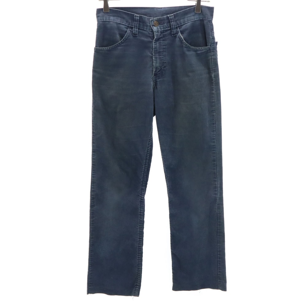 Levi's リーバイス 80s ヴィンテージ 42タロン コーデュロイパンツ チャコールネイビー