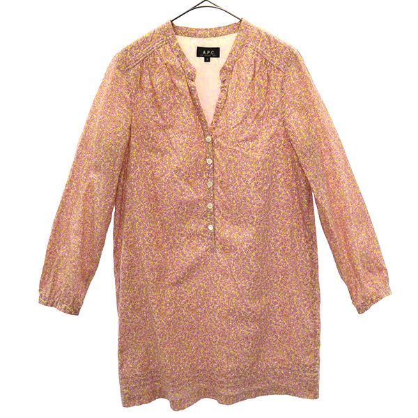 A.P.C. アーペーセー 長袖 膝丈ワンピース