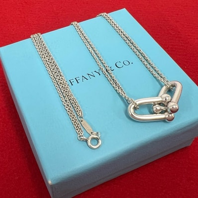 TIFFANY&Co. ティファニー ハードウェア ダブルリンク ネックレス シルバー925 ネックレス シルバー
19451