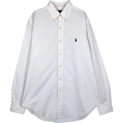 古着 ラルフローレン Ralph Lauren CLASSIC FIT クラシックフィット 長袖 ボタンダウンシャツ メンズM相当/eaa641785