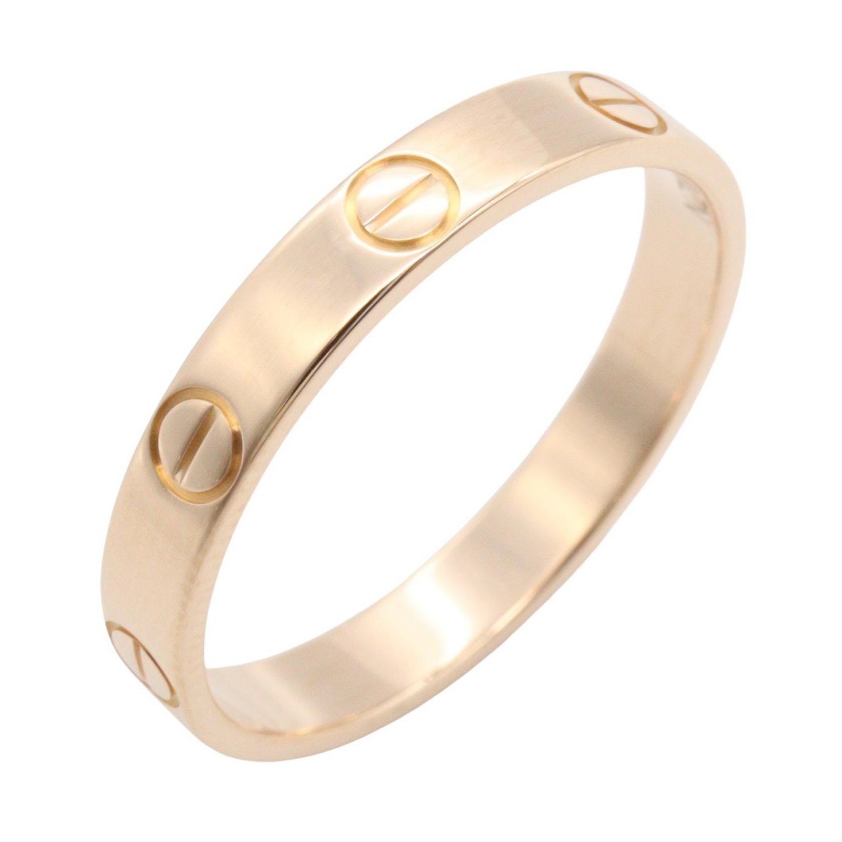 カルティエ CARTIER ミニラブリング リング・指輪 ジュエリー K18PG(ピンクゴールド) メンズ レディース ゴールド系 B4085200 【中古】