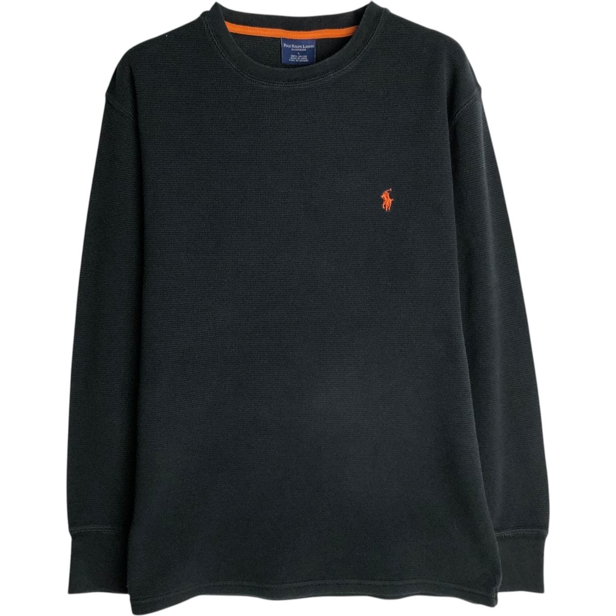 古着 ラルフローレン Ralph Lauren POLO RALPH LAUREN SLEEPWEAR サーマルロンT ワッフル メンズL相当/eaa628428