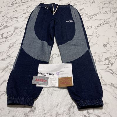 SAPEur DENIM TRACK PANTS "Indigo"