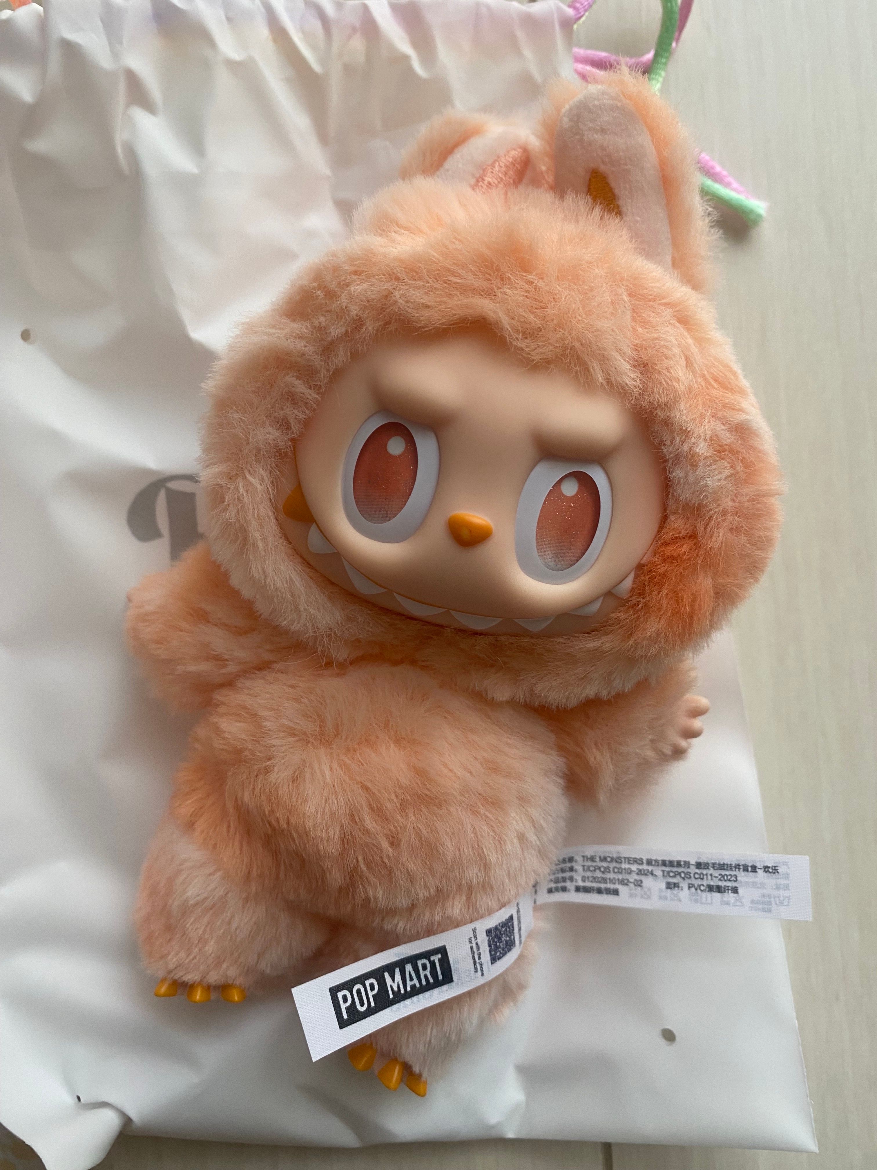 POP MART THE MONSTERS (LABUBU) Big into Energy Series Plush Pendant HAPPINESS